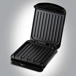 Гриль George Foreman 25800-56 Fit Grill Small 760 Вт антипригарне покриття піддон для жиру чорний (25800-56) - мініатюра 4