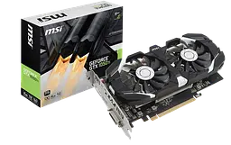 Відеокарта GeForce GTX 1050 Ti 4GB MSI OC (GTX 1050 TI 4GT OC) Б/В