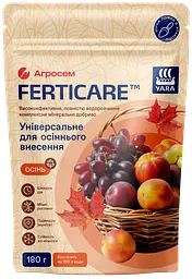 Добриво Універсальне Осінь Yara Ferticare, 180г