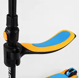 Самокат Best Scooter 60х18х34 см Жовто-блакитний 000231424 - мініатюра 5