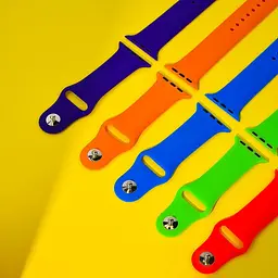 Ремінець Apple Watch Sport Band 42/44/45/46/49 mm (S/M & M/L) 3pcs в асортименті