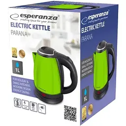 Електрочайник "Parana", Green, 1350 Вт Esperanza teh0024524 - мініатюра 3