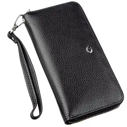 Витончений жіночий гаманець-клатч ST Leather 18852 чорний - мініатюра 5