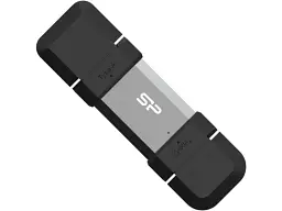 Флешка Silicon Power 64 GB Mobile C51 Silver (SP064GBUC3C51V1S)