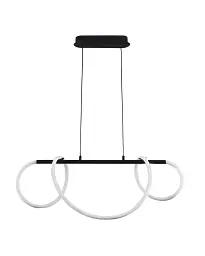 Підвісний світильник, люстра Goldlux 329080 Emma Led 1x38W 4000K 4450Lm IP20 Чорний