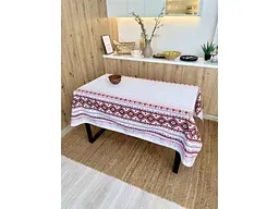 Скатертина ПЛАТКИ-ОПТ 110*150 бавовняна "Коровай"