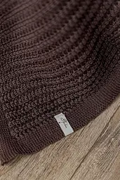 Плед 120х200 см COTTON шоколадний (039528) - мініатюра 6