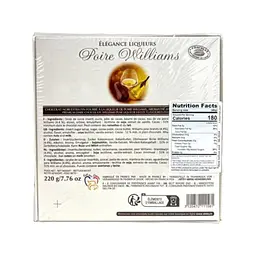 Цукерки Abtey Poire William Elegance Liqueur Chocolate бренді з грушею 220 г (799004) - мініатюра 4