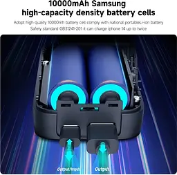 Зарядний пристрій Telesin Storage Charging Box Power Bank для GoPro 5/6/7/8/9/10/11 GP-PB-001 [83515] - мініатюра 8