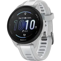 Смарт-годинник Garmin Forerunner 165 Mist Gray/Whitestone (010-02863-21)