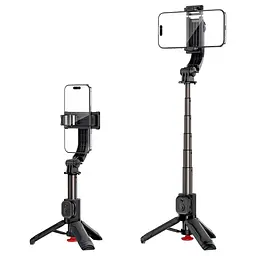 Селфі-монопод ACEFAST E43 Supports automatic selfie stand opening Black - мініатюра 5