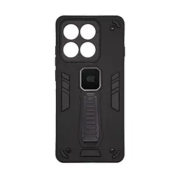 Чехол для Motorola Edge 60 Pro 5G, Proover, черный, с подставкой и магнитом, противоударный, ударопрочный, бронированный, панель-накладка, защита всего корпуса, термополиуретан (TPU) + поликарбонат (PC), ArmorStandart (ARM86028)