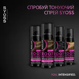 Тонуючий спрей для волосся Syoss Root Retoucher для маскування коренів та сивини, темно-каштановий, 120 мл - мініатюра 10