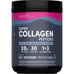 Колагенові пептиди типів I та III Neocell Grassfed Collagen Peptides 600 г