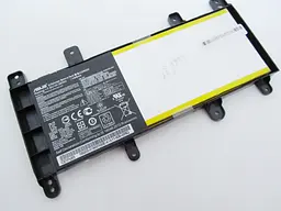 Акумулятор для ноутбука Asus X756 C21N1515, 4840 mAh (38Wh), 4cell, 7.6V, Li-Pol, чорний - мініатюра 2