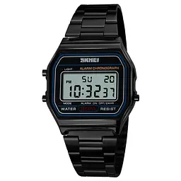 Наручний годинник чоловічий Skmei 1123 Black, 1123BK (12317)