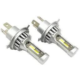 Комплект світлодіодних ламп Guarand V12X H4 H/L CSP 5500k 6000Lm 40w 12-24v - мініатюра 2