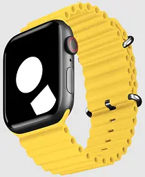 Ремінець Ocean Band для Apple Watch 42/44/45/49mm Yellow [76037] - мініатюра 2