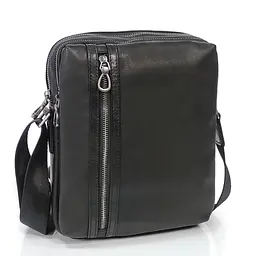 Чоловічий чорний месенджер Tiding Bag S-JMD10-8153A.
