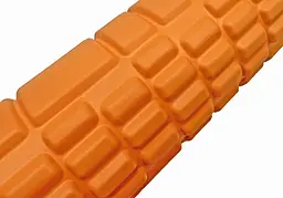 Масажний ролер EasyFit Grid Roller Mini 30 см помаранчевий - мініатюра 3