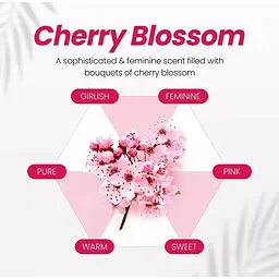 Шампунь для волосся Kundal Honey & Macadamia Cherry Blossom з ароматом квітучої вишні безсульфатний 500 мл - мініатюра 5