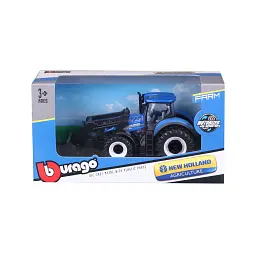 Модель серії Farm - ТРАКТОР NEW HOLLAND T7.315 з фронтальним навантажувачем (синій, 1:32) - мініатюра 6