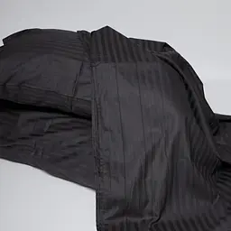Постільний набір Moon&Star (підковдра 200х220 см + 2 наволочки 40х60 см) Satin Stripe Dark Serenity - мініатюра 3