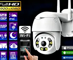 Камера відеоспостереження бездротова XPRO PTZ WiFi APP HISEE SE Full HD з режимом нічного бачення, мікрофоном і датчиком руху (24394-15281_982) - мініатюра 11