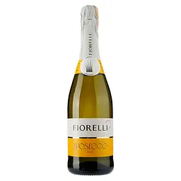 Ігристе вино Fiorelli Prosecco Spumante Extra Dry DOC, біле, сухе, 11%, 0,75 л (АLR14286)