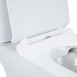 Унітаз-компакт Qtap Presto безободковий з сидінням Soft-close QT24221217AW - мініатюра 4