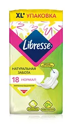 Гігієнічні прокладки Libresse Натуральна турбота Нормал, 18 шт. - мініатюра 2