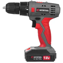 Шуруповерт акумуляторний Intertool DT-0315 18 В