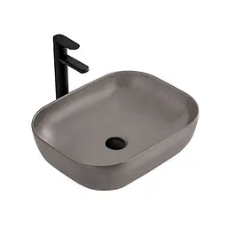 Умивальник Rea Belinda 32,5x45,5 grey (REA-U8492), Матова
