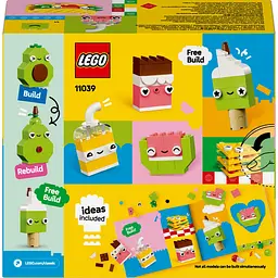 Конструктор LEGO Classic Творчі друзі з їжею 150 деталей (11039) - мініатюра 2