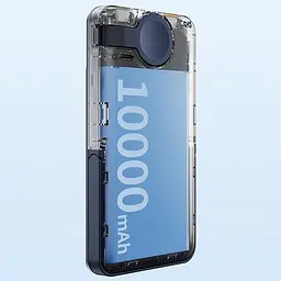 Портативний ЗП Power Bank JJT-MP01 2in1 20W з БЗП+iWatch 10000 mAh Blue - мініатюра 7