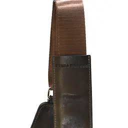 Шкіряна сумка-слінг GRANDE PELLE 31х20х7 см sum0025545 - мініатюра 5
