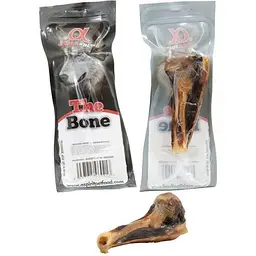 Ласощі для собак Alpha Spirit Ham Bone Half Vacuum Кістка Халф, 16-17 см - мініатюра 2