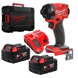 Шуруповерт ударний акумуляторний безщітковий 1/4" HEX MILWAUKEE, M18 FID3-502X, 226Нм - мініатюра 2
