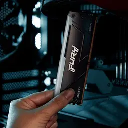Модуль пам'яті для комп'ютера DDR4 16GB 3200 MHz Beast RGB Kingston Fury (ex.HyperX) (KF432C16BB12A/16WP) - мініатюра 20