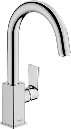 Змішувач Hansgrohe Vernis Shape 200 для умивальника з рухомим носиком та донним клапаном pop-up Chrome 71564000 Хром