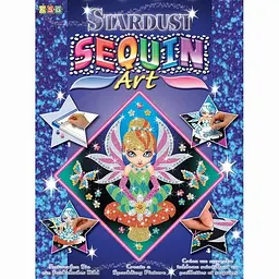 Набір для творчості Stardust Фея 25*25см Sequin Art det0017623 - мініатюра 2