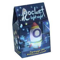 Набір для ліплення Rocket Light Night Стратег 30709