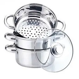 Трирівнева каструля-пароварка Maestro MR-2900-24