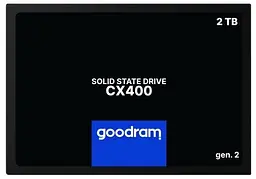 Твердотільний накопичувач SSD Goodram 2Tb, CX400 (Gen.2), SATA3, 2.5", TLC 3D, 550/500 МБ/с teh0019835 - мініатюра 4