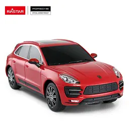Машинка Rastar Porsche Macan Turbo на управлінні 1:24 червоний 71800 - мініатюра 3