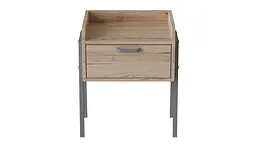 Тумба модульна Ferrum-decor Бетті 540x450x320 метал Сірий ДСП Дуб Сан-Марино 16 мм (FRD-102998)