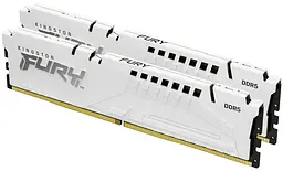 Модуль пам'яті Kingston Fury DDR5 32GB (2x16) 5600MHz Beast White EXPO (KF556C36BWEK2-32) - мініатюра 2