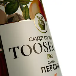 Сидр Toosecco Персик звичайний газований сухий 0.33 л з/б - мініатюра 4