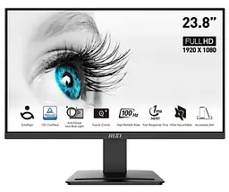 Монітор 23.8" MSI PRO MP2412 FHD VA 100Hz (PRO MP2412) Б/в