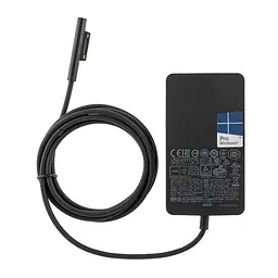 Блок живлення для планшета MICROSOFT 15V 2.58A 44W 6pin Чорний (с мережевим кабелем!) (Surface Pro 5 Pro 6 Pro 4 Pro3  - мініатюра 2